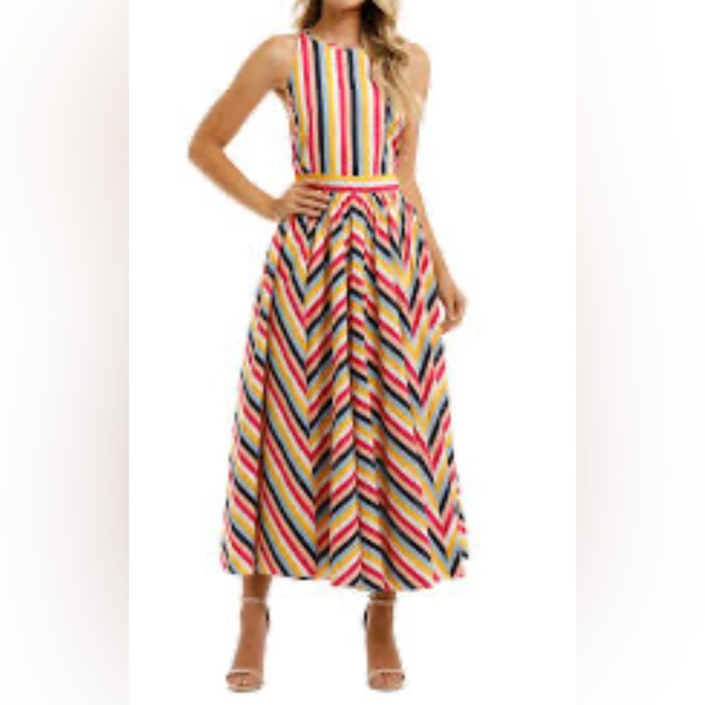 Perfect condition, multicolor, navy blue, white mustard, pink